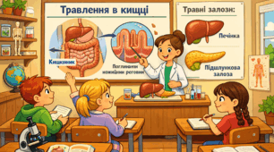Травлення в кишці. Травні залози: печінка та підшлункова залоза