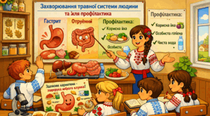 Захворювання травної системи людини та їхня профілактика
