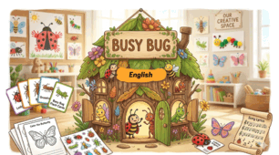Комплект «Busy Bugs» / «Зайняті комашки» для дошкільнят