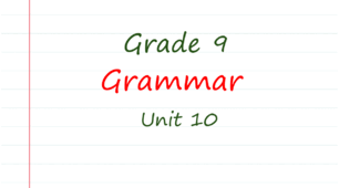 Prepare 9. Unit 10. Grammar