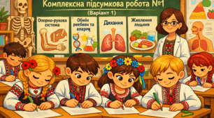 Комплексна підсумкова робота за І семестр з біології