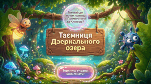 Літні розваги для малят. Таємниця Дзеркального озера (серія 2)