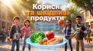 Презентація «Корисні та шкідливі продукти»