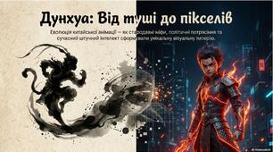 Презентація "Історія дунхуа"