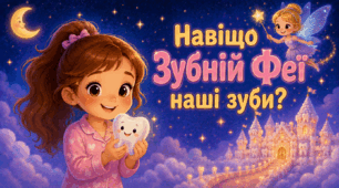 Казка "Навіщо зубній феї наші зубчики?"