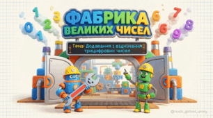 Росток 2 клас Ч.1 Урок 22 + робочий аркуш «Фабрика великих чисел. Додавання і віднімання трицифрових чисел»