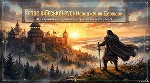 Презентація "Руські князі/княгиня середини ІХ–Х ст.: між легендами та історією."