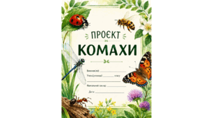 Тижневий інтегрований проєкт "Комахи"