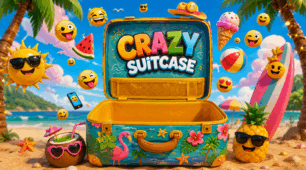 Summer game «Crazy Suitcase»