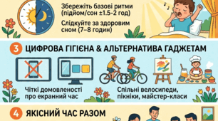 Гармонійне літо. Поради для батьків та дітей.
