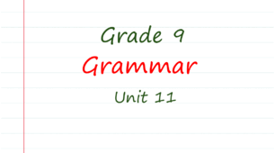 Prepare 9. Unit 11. Grammar
