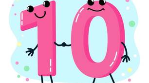 "Вивчення складу числа 10"