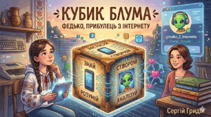 Кубик Блума «Цифрові грані правди: подорож з Федьком» за повістю Сергія Гридіна