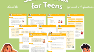 Summer Jobs for Teens. Gerund and Infinitive. Grammar lesson B1