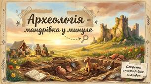Презентація. Археологія - мандрівка у минуле.