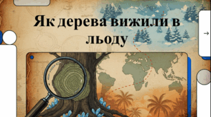 Як дерева вижили в льоду