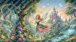 ✨Розмальовка та малюнок "Фея"🌟🧚♀️✨