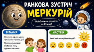 Ранкова зустріч. МЕРКУРІЙ