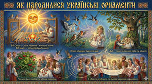 Казка "Як народилися українські орнаменти"