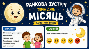 Ранкова зустріч. МІСЯЦЬ