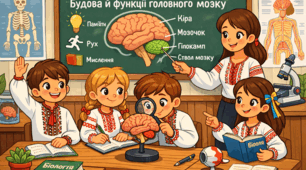 Будова й функції головного мозку