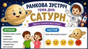Ранкова зустріч. САТУРН