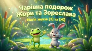 «Чарівна подорож Жори та Зореслава. Звук [З] – [Ж]»