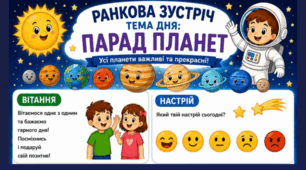 Ранкова зустріч. ПАРАД ПЛАНЕТ