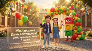 🚦🌟 Інтерактивна презентація до Дня світлофора «Світлофор – наш надійний друг!»