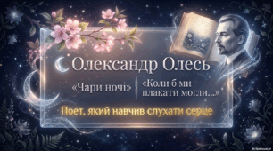 Презентація "Олександр Олесь «Чари ночі»», «Коли б ми плакати могли…». Риси неоромантизму й символізму в поезіях Олександра Олеся"