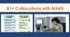 Collocations with MAKE (B1–B2)