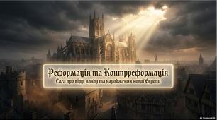 Презентація "Народження протестантизму. Поширення Реформації. Контрреформація в Європі. Єзуїти. Тридентський собор. Релігійні війни в Німеччині та Франції. Аугсбурзький релігійий мир 1555 р."