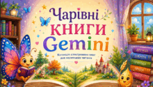 🌈 Чарівні книги Gemini