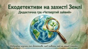 Екодетиктиви на захисті Землі. Дидактична гра «Четвертий зайвий!»