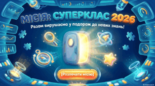 Презентація + конспект до Першого уроку 2026–2027 н.р. «Місія: Суперклас 2026» (5 клас)