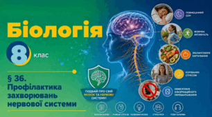 Профілактика захворювань нервової системи. Презентація, інфографіка, робочий аркуш