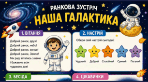 Ранкова зустріч. НАША ГАЛАКТИКА
