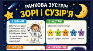 Ранкова зустріч. ЗОРІ і СУЗІР'Я