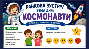 Ранкова зустріч. КОСМОНАВТИ