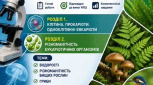 Діагностичні роботи (ГР1–ГР3) з біології. 7 клас НУШ.Готові до друку. 2026–2027 н.р.