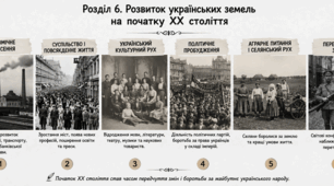 Розділ 6. Розвиток українських земель на початку ХХ століття