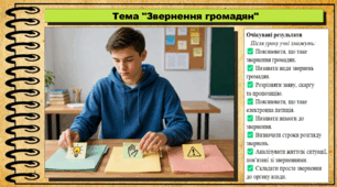 Звернення громадян. Правознавство. 9 клас. НУШ (2026). До підручника Філіпенко Т. та ін.