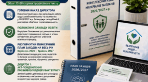 Комплексна програма та план заходів щодо унеможливлення булінгу (цькування) та насильства в закладі освіти на 2026/2027 н.р. (згідно з Наказом МОН України від 04.06.2025 р. № 658)