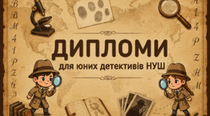 🏅ДИПЛОМИ для юних детективів НУШ
