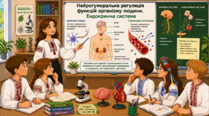 Нейрогуморальна регуляція функцій організму людини. Ендокринна система