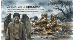 Диво Г.Маркеса в творі "Стариган із крилами"