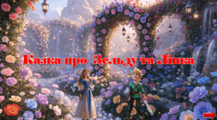 Презентація з курсу Швидкочитання на тему "Казка про Зельду та Лінка" та ДЗ Квест