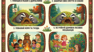 Правила поведінки в лісі