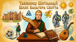 Відлуння старовини: Шляхами Вальтера Скотта» 🏰📜З вибором правильної відповіді у тексті