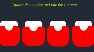 Talk for 1 minute
